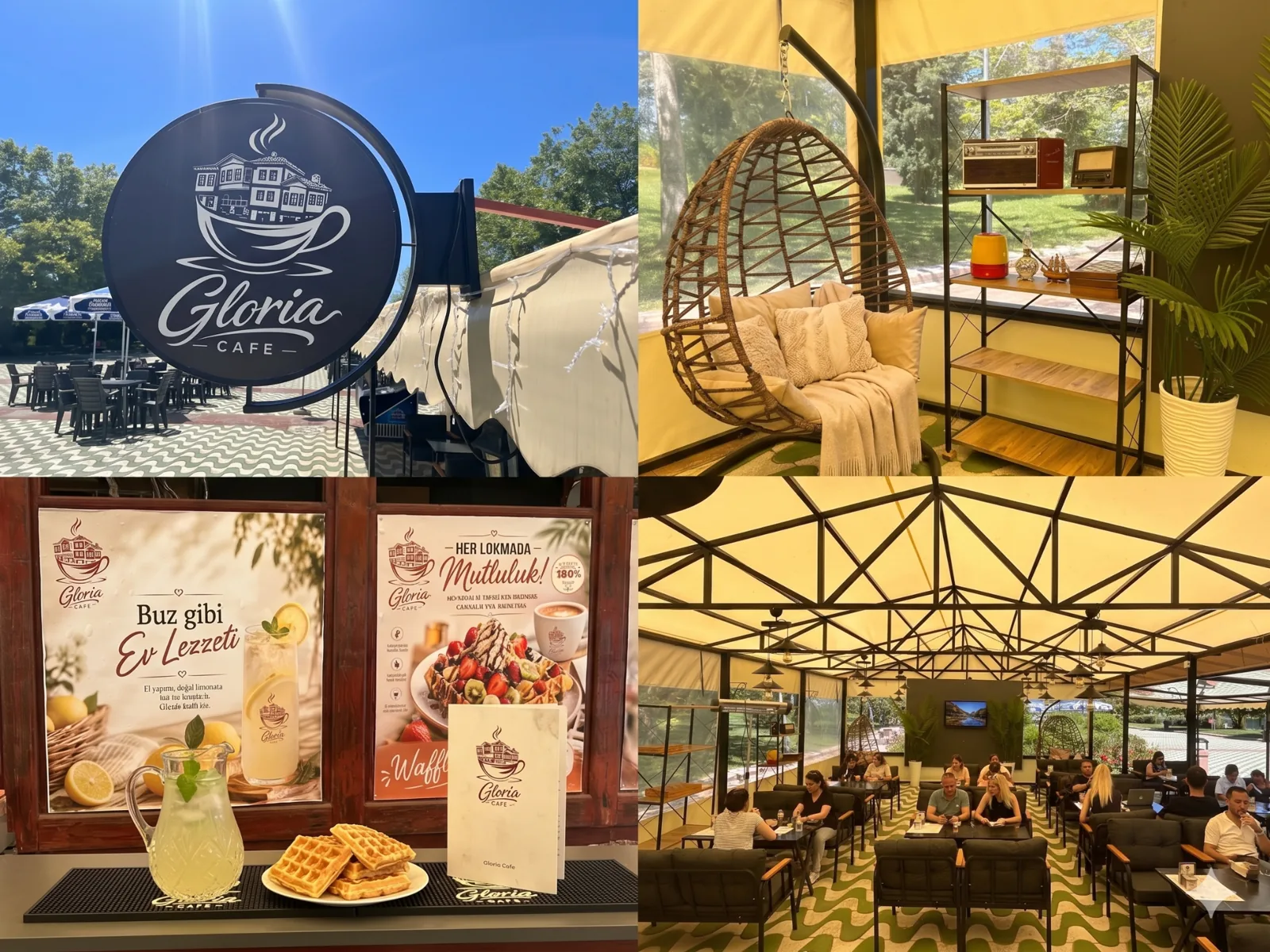 Gloria Cafe iç mekân