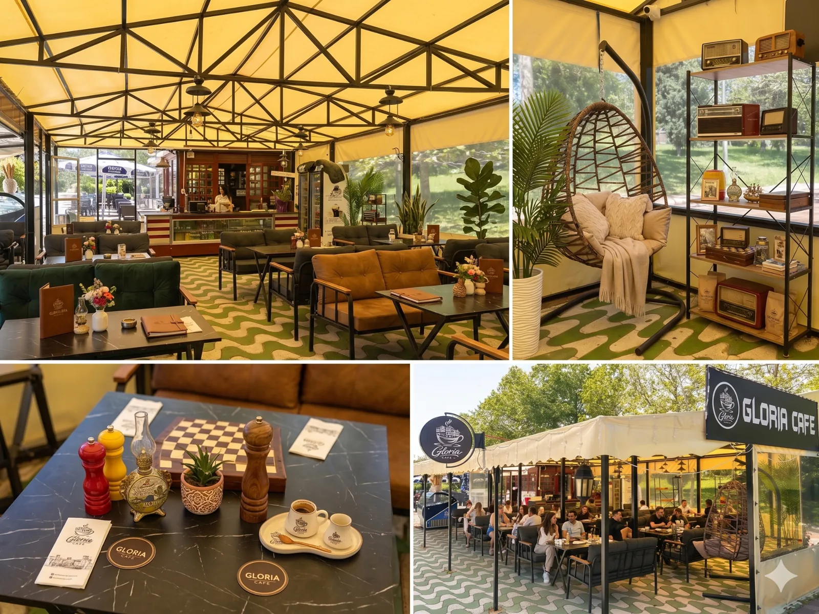Gloria Cafe müşteriler
