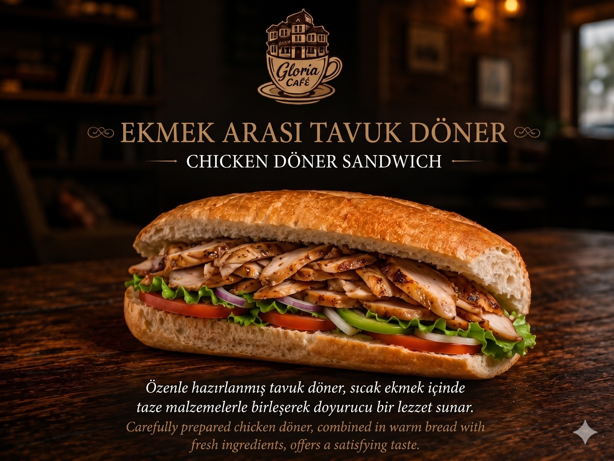 Ekmek Arası Tavuk Döner