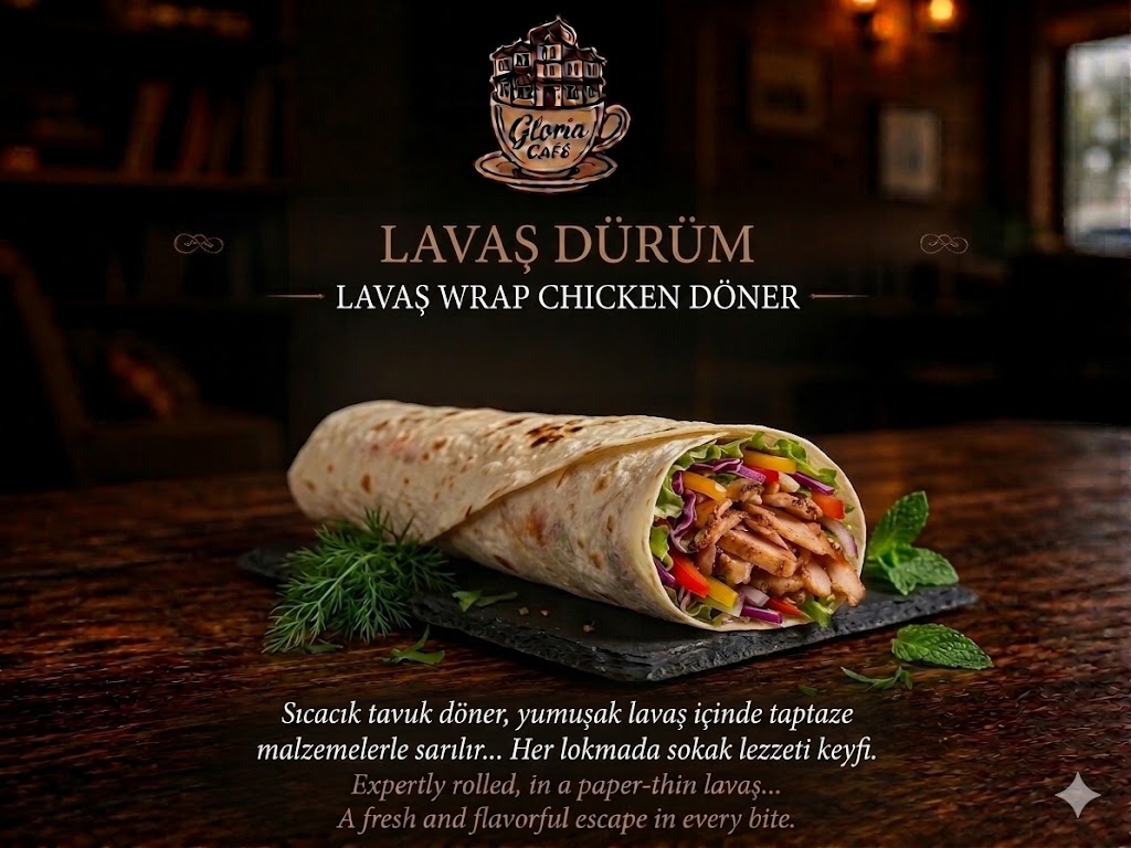 Lavaş Dürüm Tavuk Döner